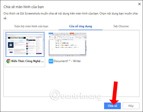 How to take photos, record screen videos on Chrome Picture 5