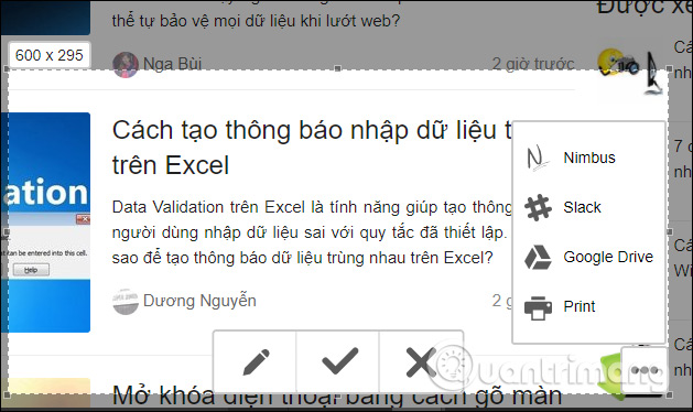 How to take photos, record videos on Chrome screen with Nimbus utility Picture 3