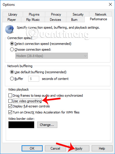 How to take photos when watching videos on Windows Media Player Picture 2