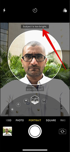 How to take Portrait Mode selfie photos on iPhone X Picture 4