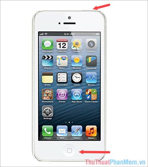 How to take screenshots of iPhone phones Picture 2