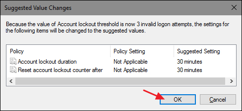 How to temporarily lock the computer when entering the wrong password many times Picture 11