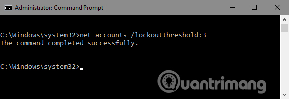 How to temporarily lock the computer when entering the wrong password many times Picture 3