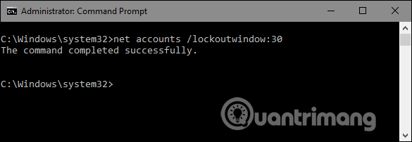 How to temporarily lock the computer when entering the wrong password many times Picture 5