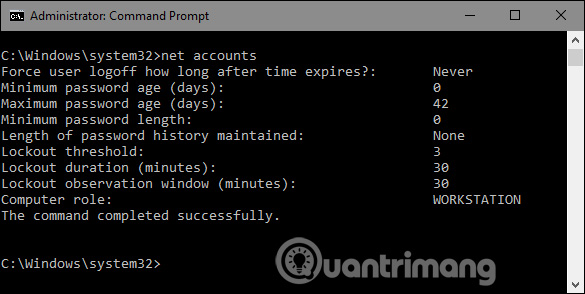 How to temporarily lock the computer when entering the wrong password many times Picture 6