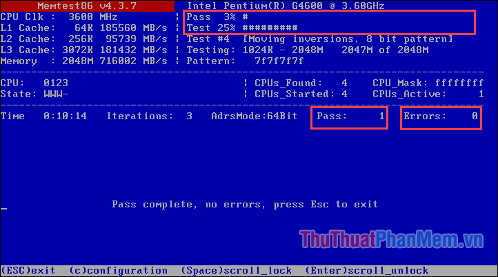 How to test RAM errors, RAM test software Picture 13