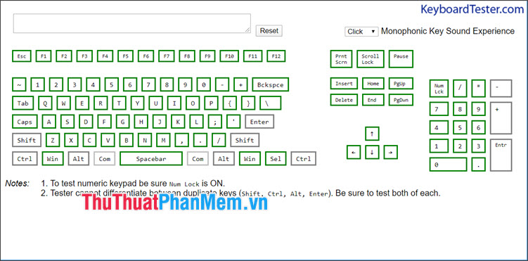 How to test the keyboard online Picture 6