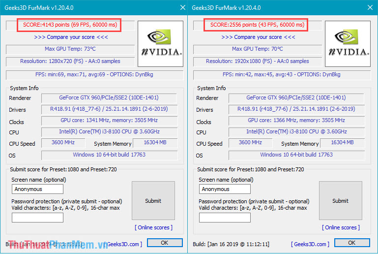 How to test the video card for errors if not equal to Furmark when buying an old, new vga card Picture 6
