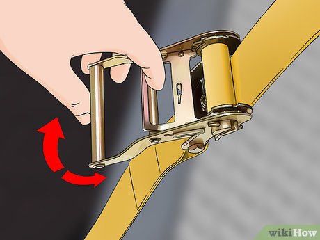 How to Tie Down a Car on a Trailer Picture 10