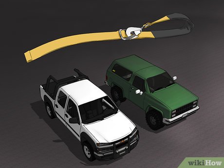 How to Tie Down a Car on a Trailer Picture 12