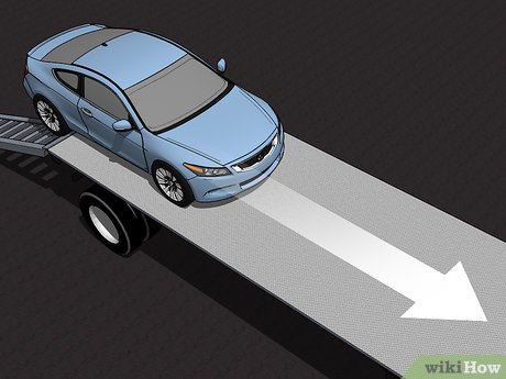 How to Tie Down a Car on a Trailer Picture 4