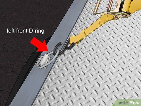 How to Tie Down a Car on a Trailer Picture 9