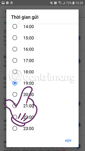 How to timer display YouTube notifications on iPhone and Android Picture 6