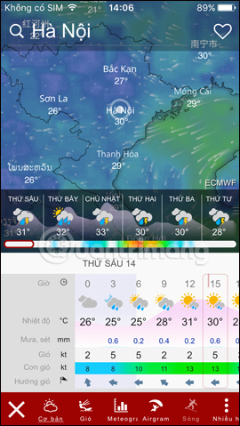 How to track storms directly on the browser, phone Picture 11