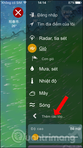 How to track storms directly on the browser, phone Picture 12