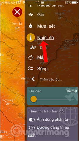 How to track storms directly on the browser, phone Picture 14