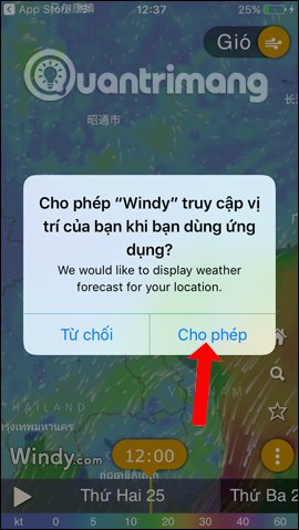How to track storms directly on the browser, phone Picture 6