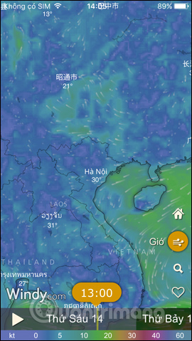 How to track storms directly on the browser, phone Picture 7