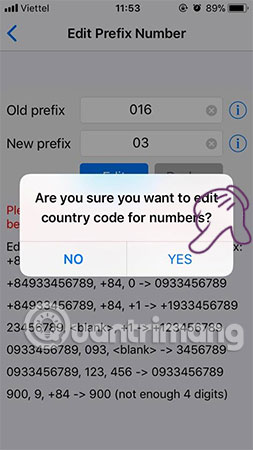 How to transfer 11 subscribers to 10 numbers in the iPhone phone book Picture 6
