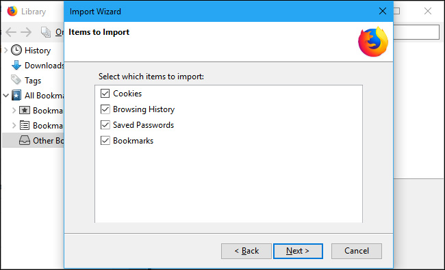 How to transfer all data from Chrome to Firefox Picture 4
