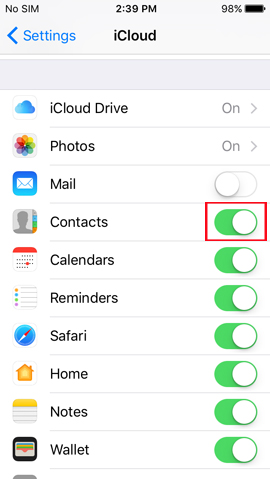 How to transfer, backup phone contacts from iPhone to Gmail Picture 2