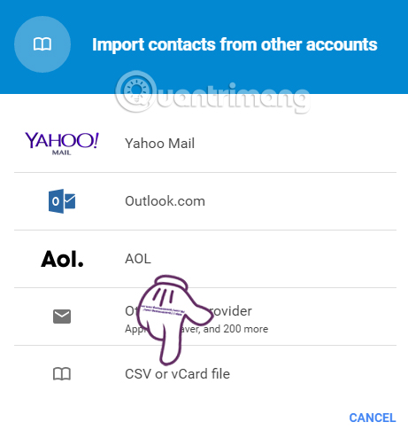 How to transfer, backup phone contacts from iPhone to Gmail Picture 9
