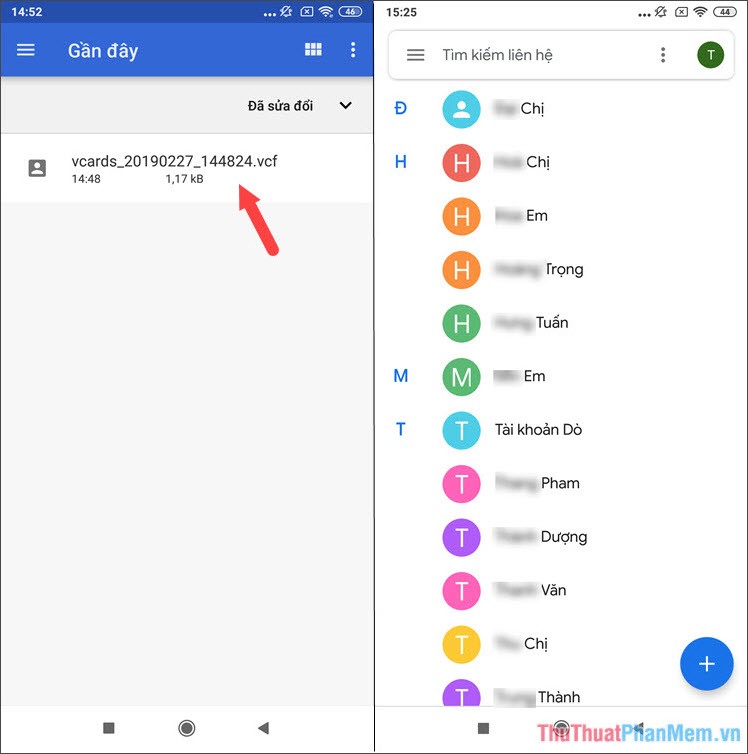 How to transfer contacts from Android to iPhone quickly & accurately Picture 11
