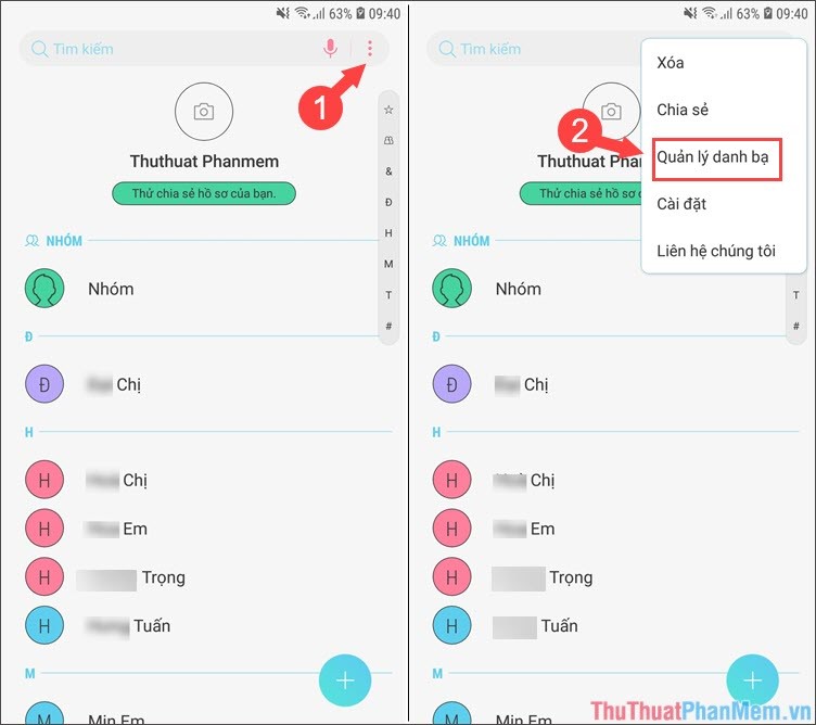How to transfer contacts from Android to iPhone quickly & accurately Picture 2