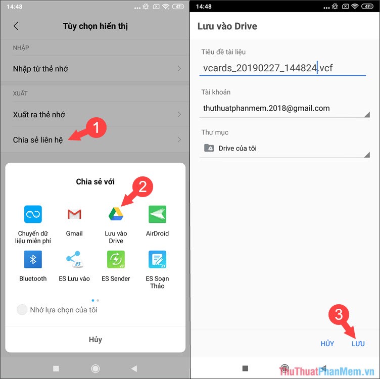 How to transfer contacts from Android to iPhone quickly & accurately Picture 6