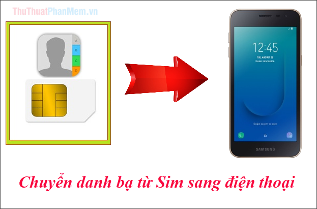 How to transfer contacts from sim to phone on Android, Samsung phones Picture 1