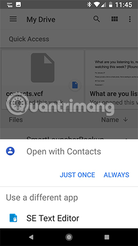 How to transfer contacts to a new Android phone Picture 15