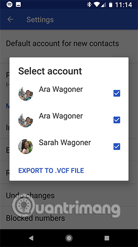 How to transfer contacts to a new Android phone Picture 5