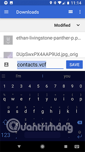 How to transfer contacts to a new Android phone Picture 6