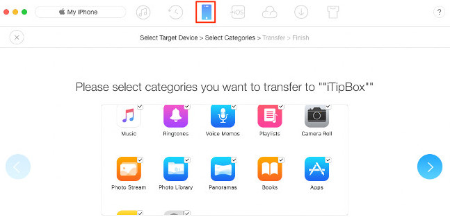 How to transfer data from old iPhone to new iPhone with AnyTrans Picture 3