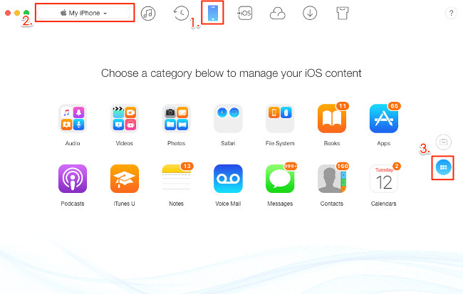 How to transfer data from old iPhone to new iPhone with AnyTrans Picture 5