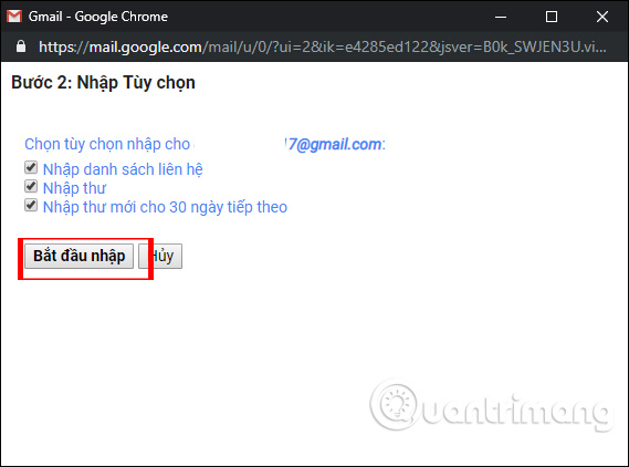 How to transfer emails from old Gmail to a new account Picture 12