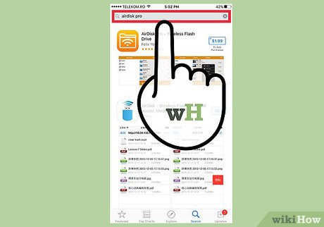 How to Transfer Files Between Two iOS Devices with AirDisk Pro Picture 2