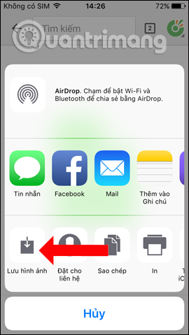 How to transfer files from computer to phone on Coc Coc Picture 12
