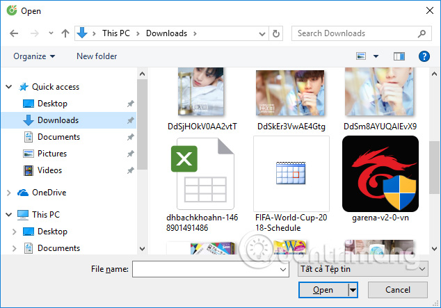How to transfer files from computer to phone on Coc Coc Picture 3