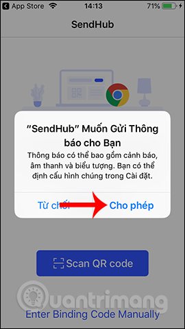How to transfer files from PC to iPhone with SendHub Picture 1
