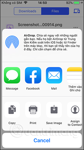 How to transfer files from PC to iPhone with SendHub Picture 12