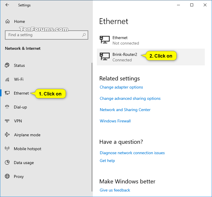How to transfer from Public Network to Private network on Windows 10 Picture 3