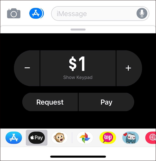 How to transfer money via Apple Pay Cash iMessage on iPhone Picture 6