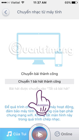 How to transfer music from computer to iPhone quickly Picture 9