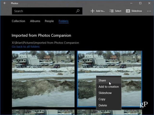How to transfer photos and videos from your phone to Windows 10 computer with Photos Companion Picture 7