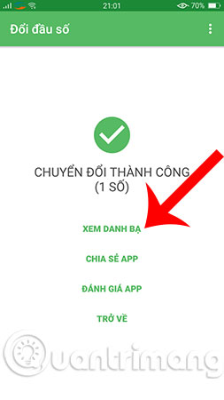 How to transfer subscribers 11 numbers to 10 numbers in Android phone book Picture 17