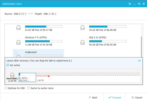 How to transfer Windows to a new hard drive using EaseUS Todo Backup Picture 6