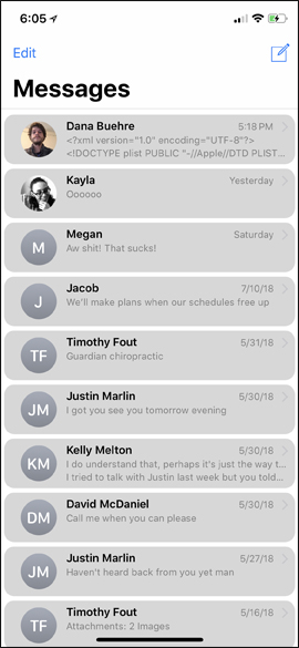 How to transform the message interface on iPhone Picture 11