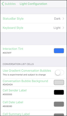 How to transform the message interface on iPhone Picture 5