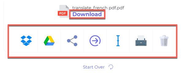 How to translate a PDF document Picture 7